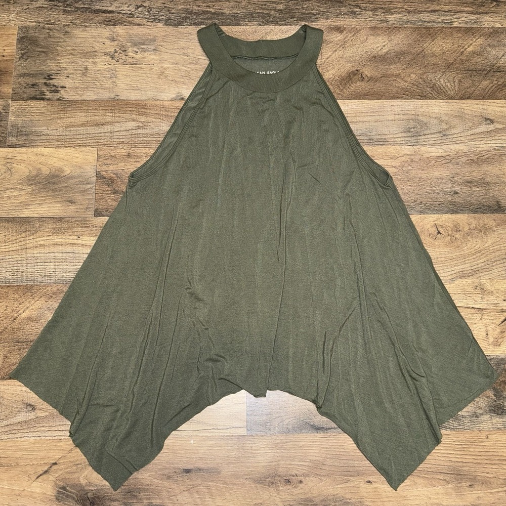 American Eagle Soft and‎ Sexy Green Tank Top Size Small